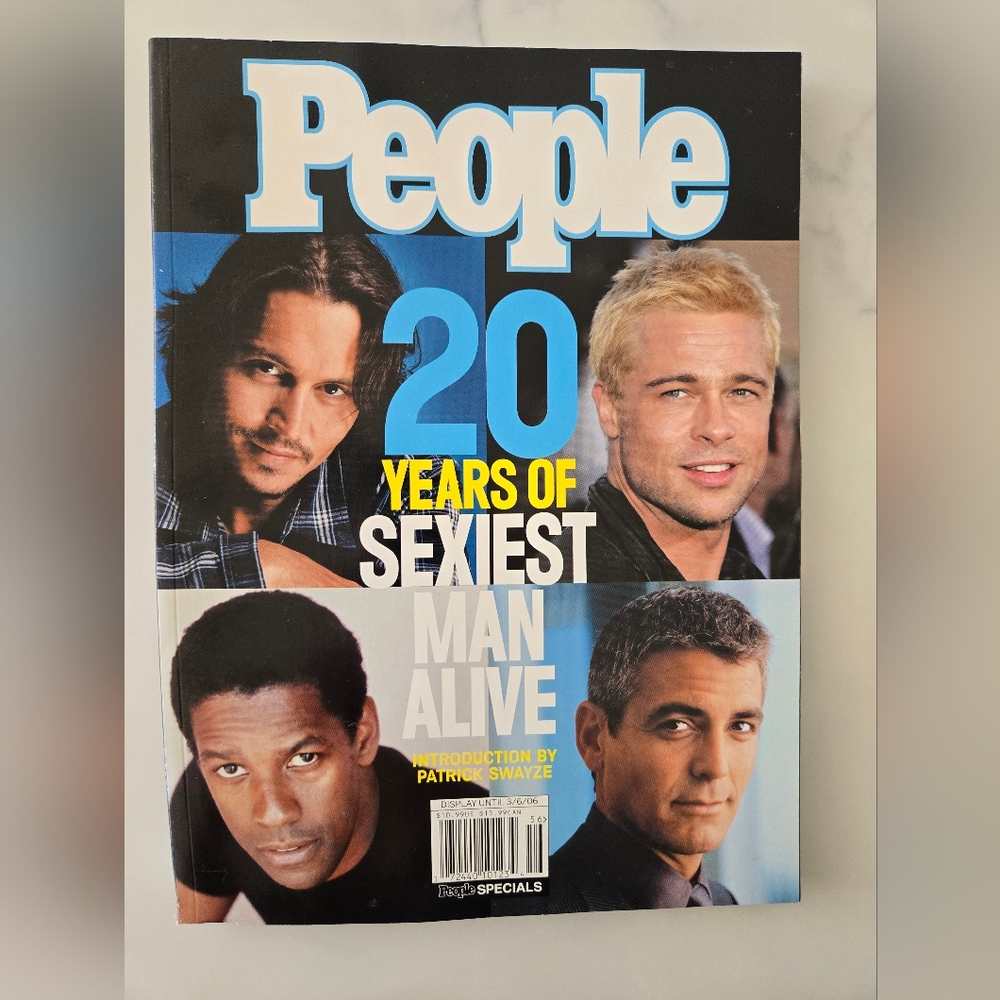 People Magazine 20 Years of Sexiest Man Alive 2004